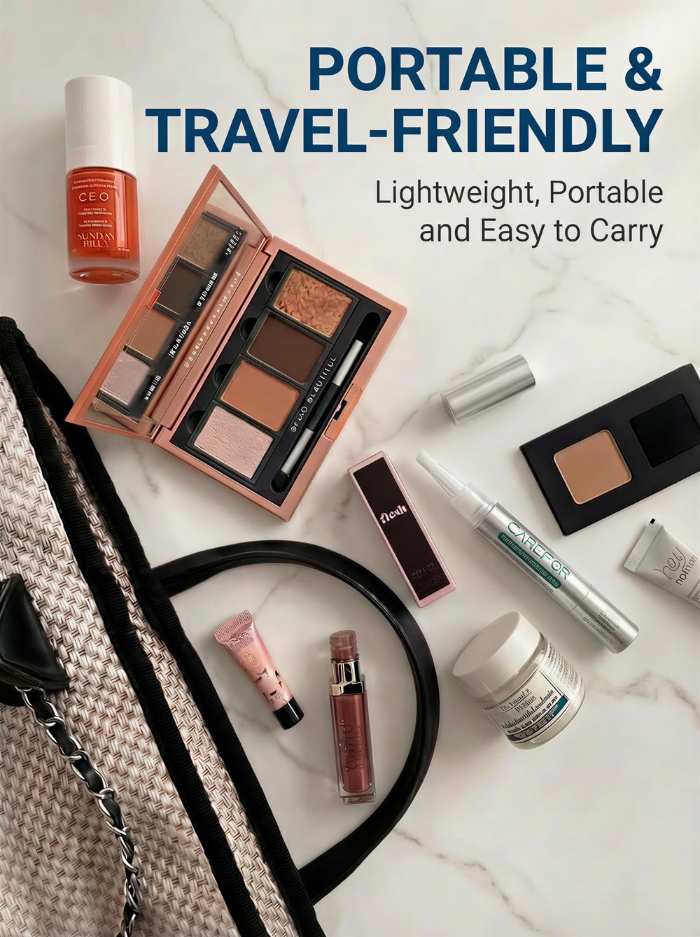 CAREFOR Teeth Whitening Pen leak-proof body prevents mess during travel.