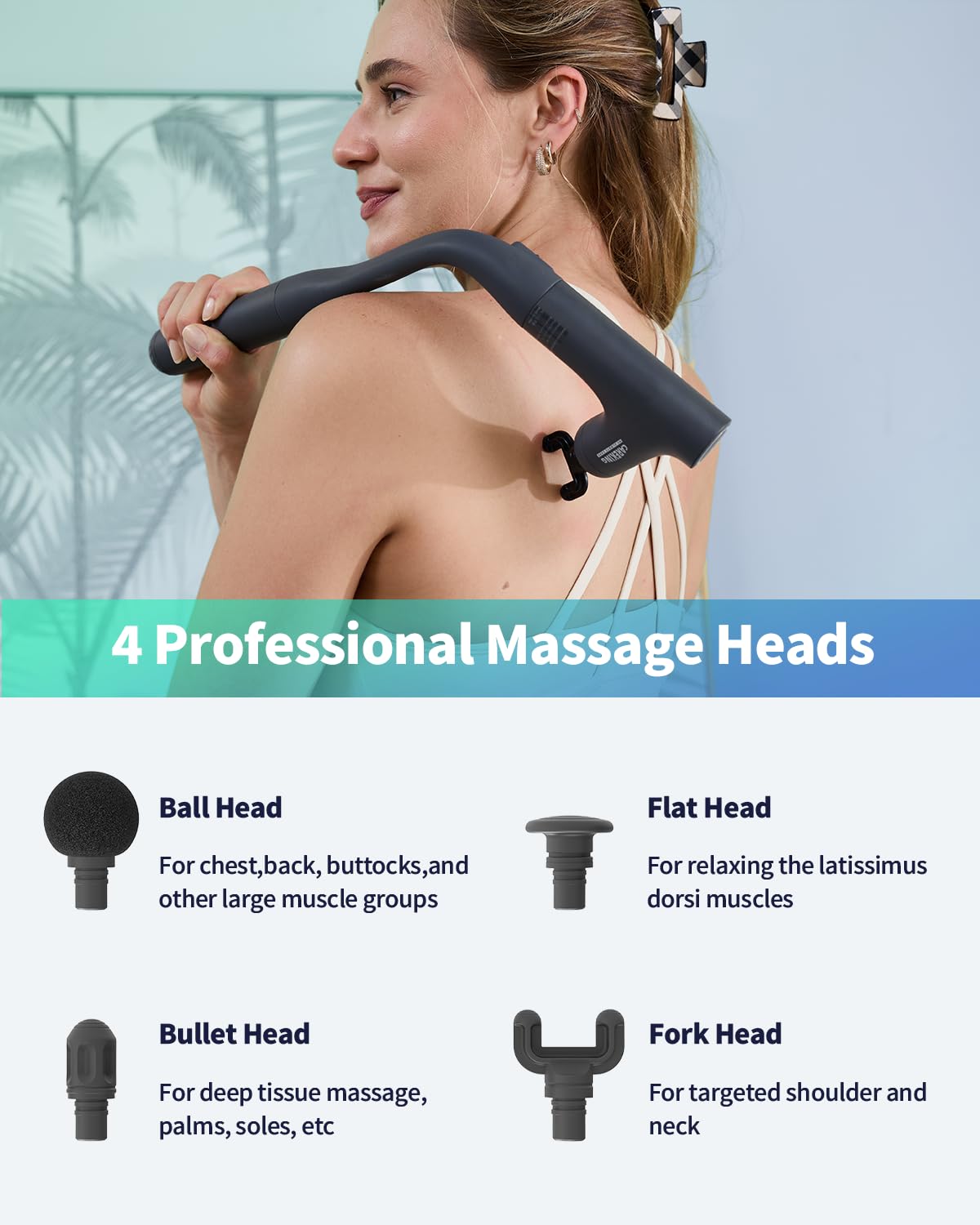 CareKing massager offers 5–7 hours of use on a full charge.