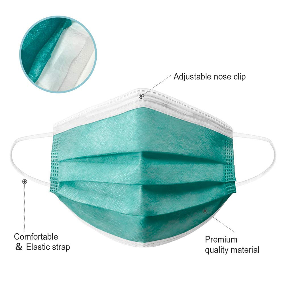 Caremore 4-ply mask meltblown inner layer enhances filtration
