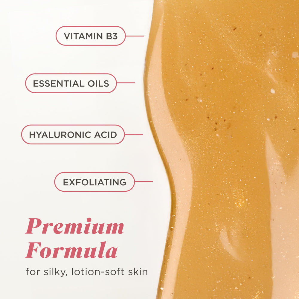 Caress vitamin B3 supports balanced, refreshed skin feel