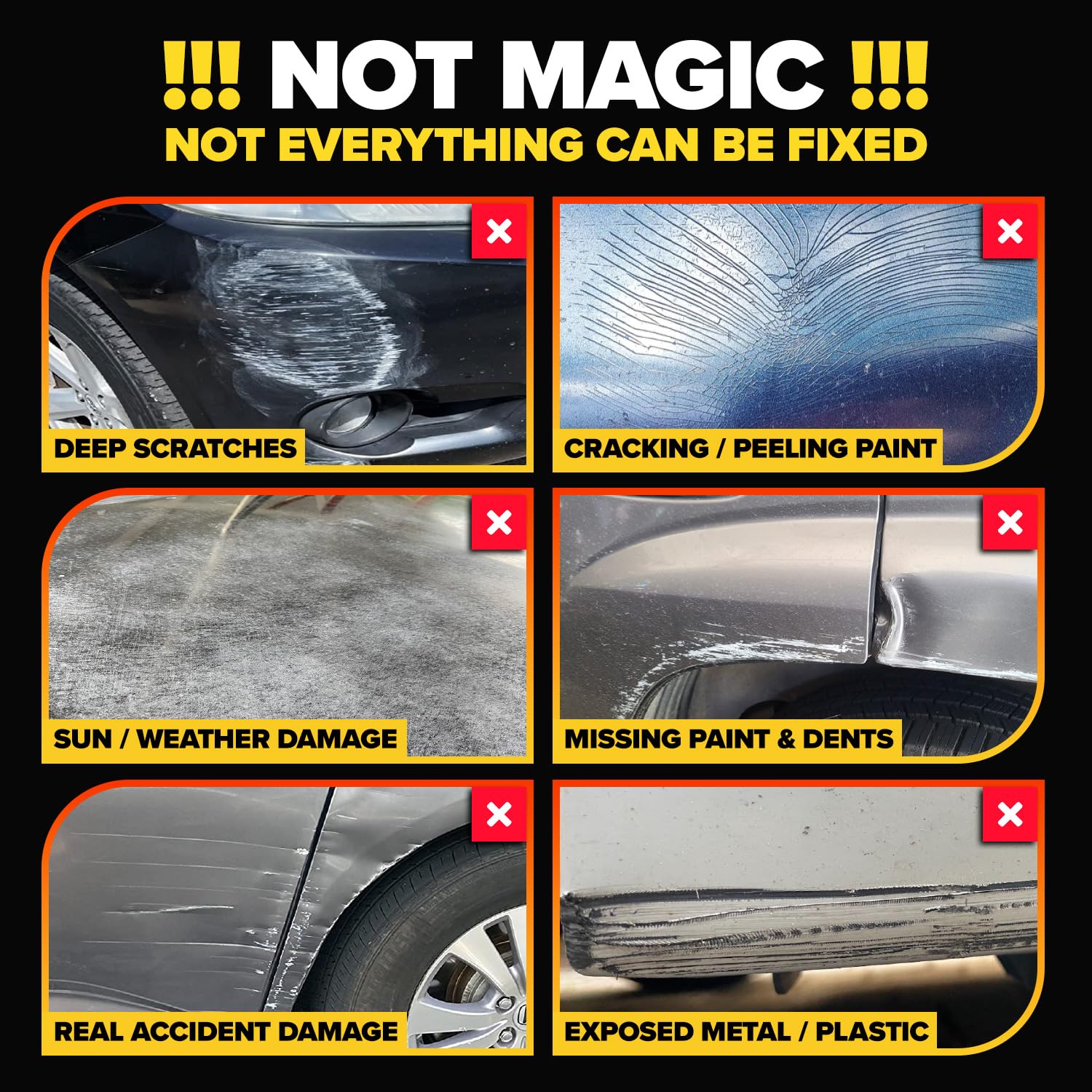 Carfidant Scratch Remover gloss restoration result on vehicle paint