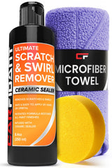 Carfidant Scratch Remover pad for even application on car paint