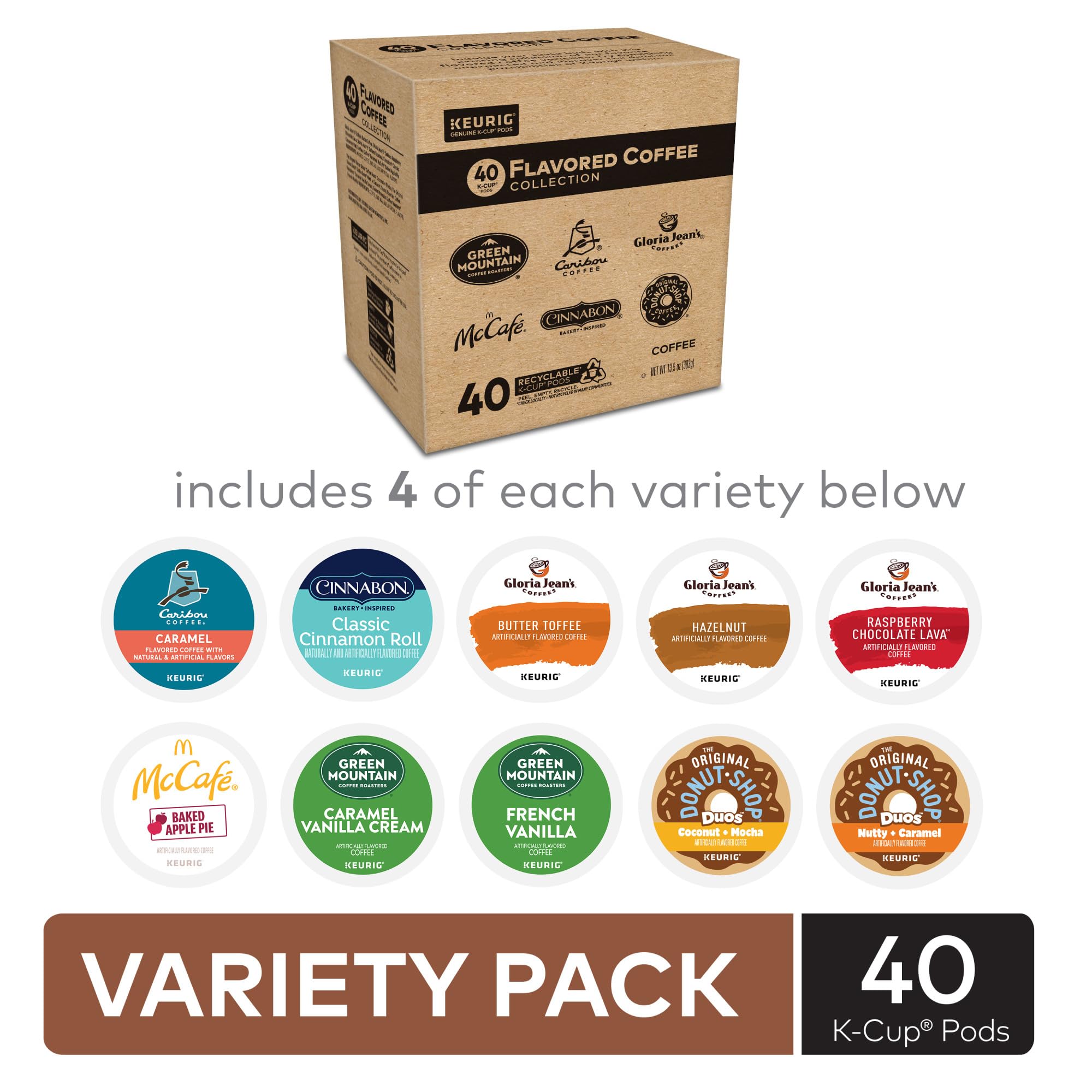 Caribou Coffee Caramel pod with smooth caramel notes for a cozy cup.