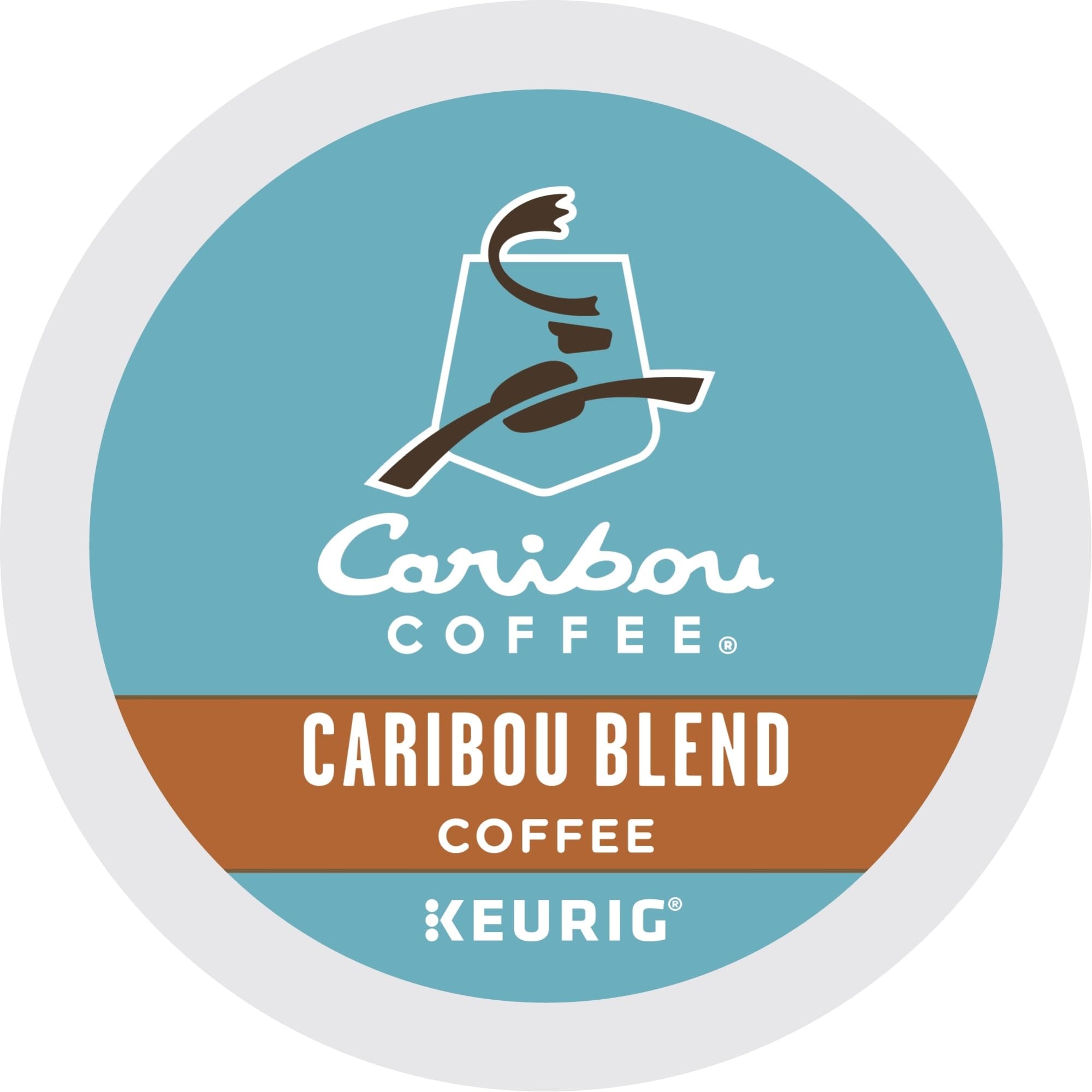 Caribou Coffee Caribou Blend brew with steam evokes fresh aroma