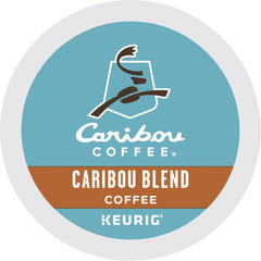 Caribou Coffee Caribou Blend brew with steam evokes fresh aroma