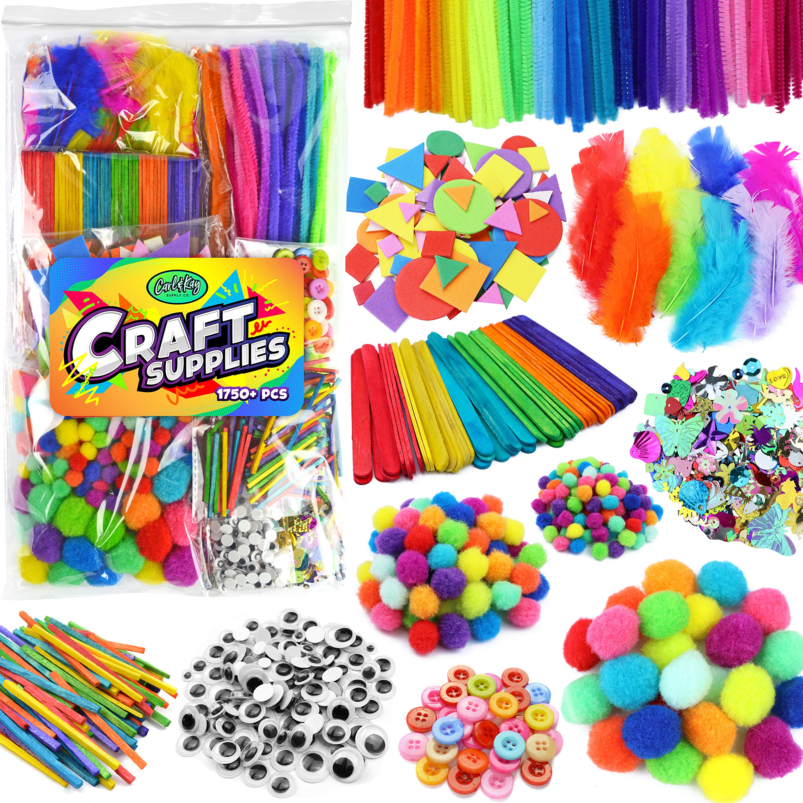 Carl & Kay all-inclusive craft kit for kids sparks creative play at home.
