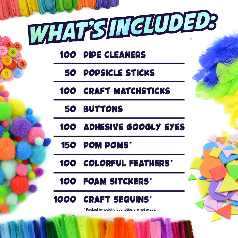 Carl & Kay kids enjoy creative learning with diverse crafting materials.