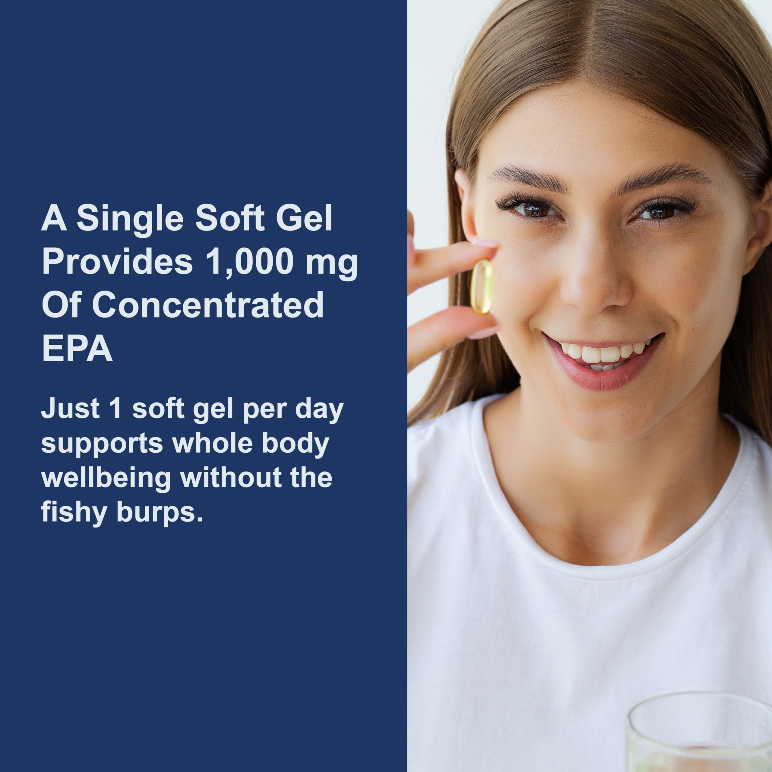 Carlson Elite EPA Gems label-info emphasizing Norwegian origin and EPA content