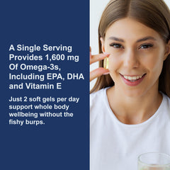 IFOS and IGEN certified non-GMO quality for Carlson Omega-3 Gems
