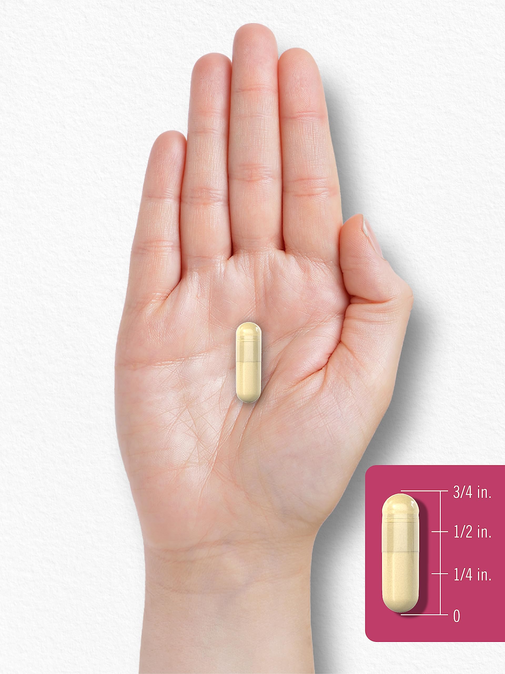 Carlyle 180 capsules bottle positioned for everyday use