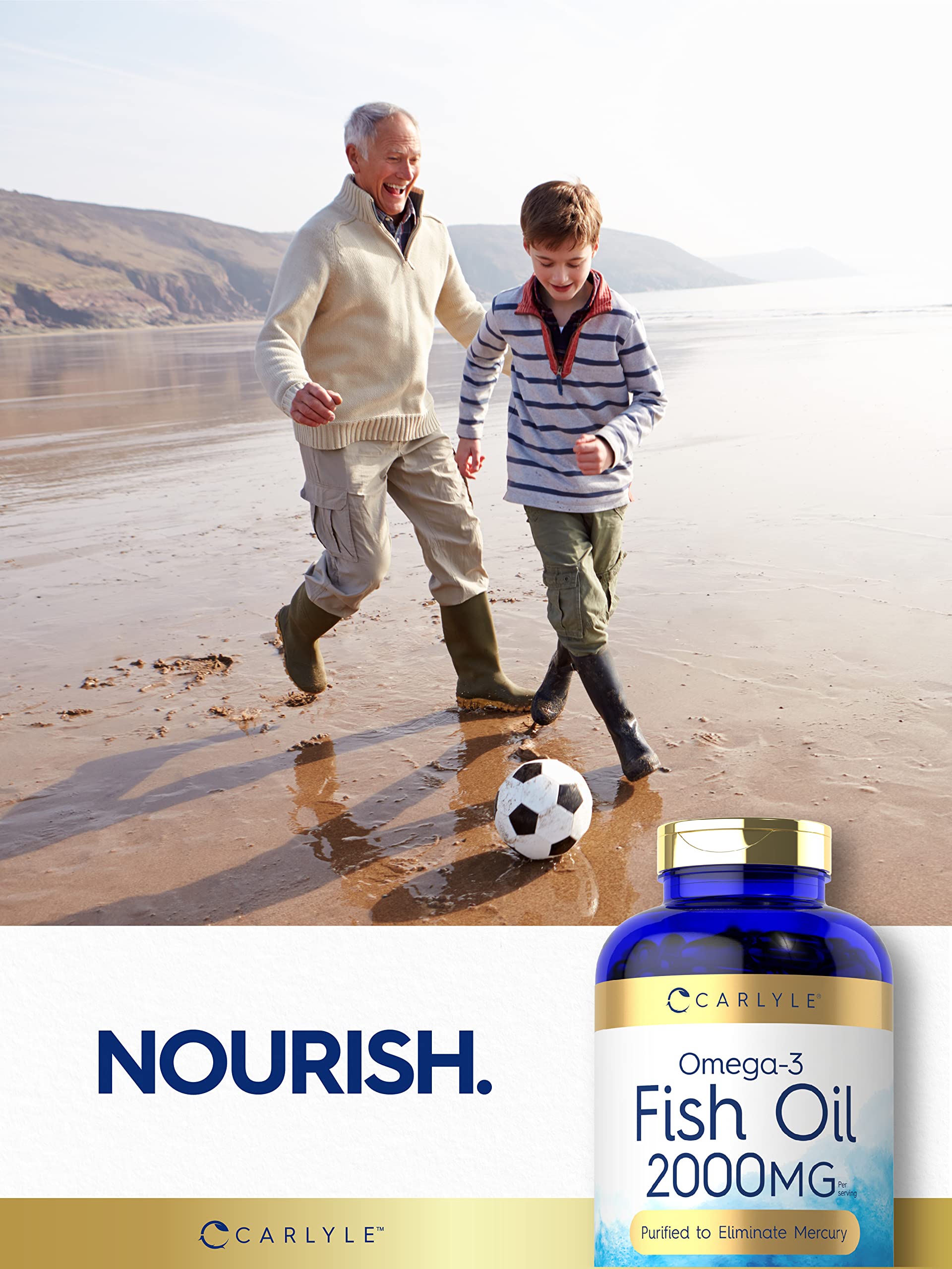 320 softgels per bottle for a long-lasting supply