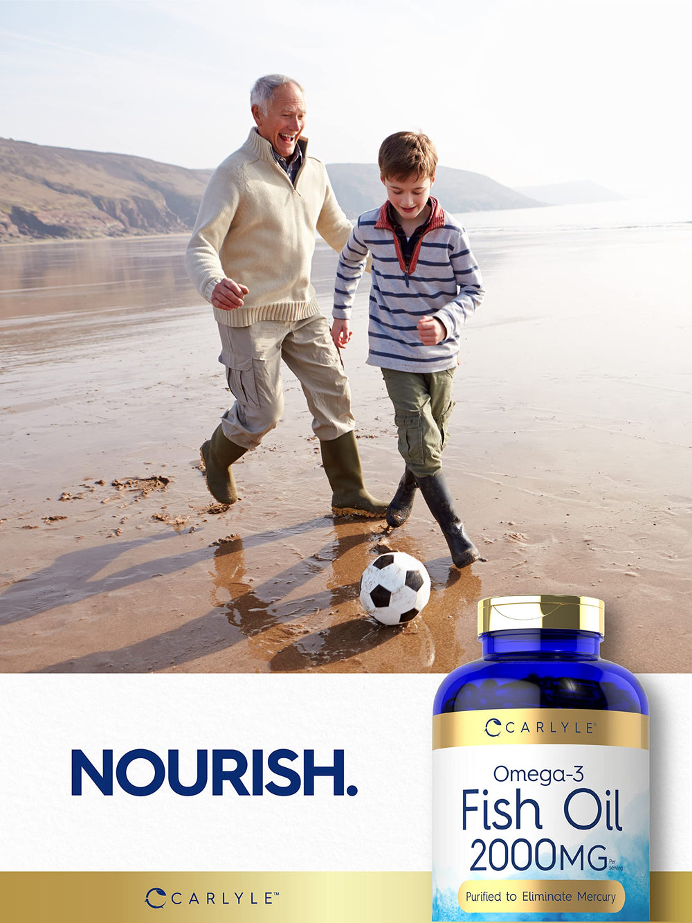 320 softgels per bottle for a long-lasting supply