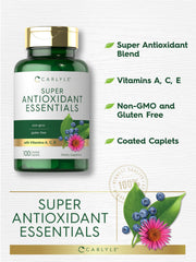 Carlyle Antioxidant ingredients spoon reveals vitamin blend for daily nutrition