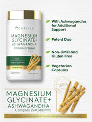 Carlyle Ashwagandha root imagery representing natural adaptogenic support.