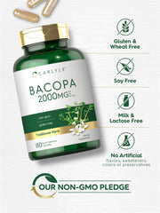 Carlyle Bacopa Monnieri packaging and information sheet
