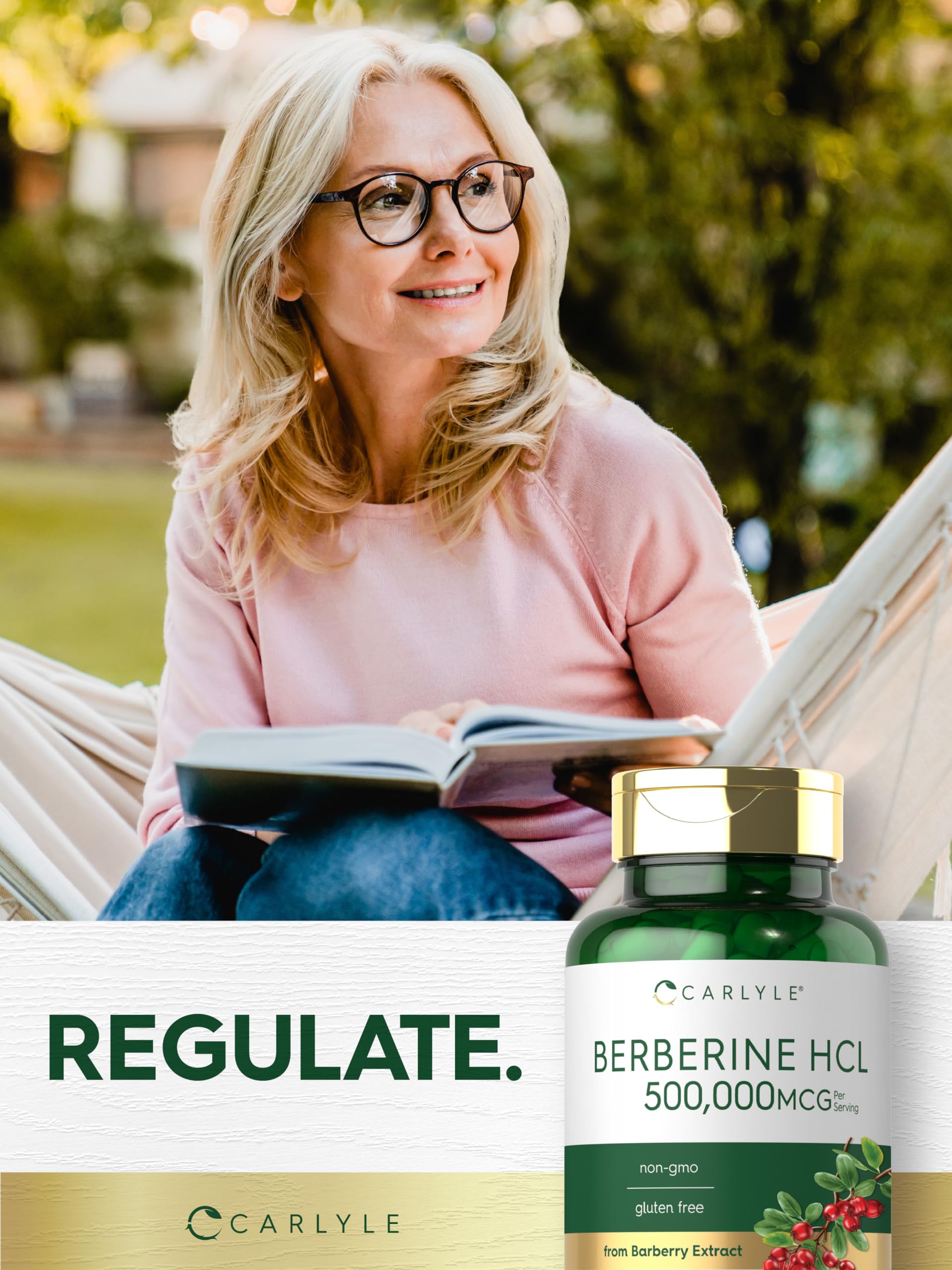 Carlyle Berberine HCl lifestyle shot for easy daily ritual