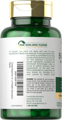 Carlyle Bioperine label detail shows gluten-free and non-GMO credentials.