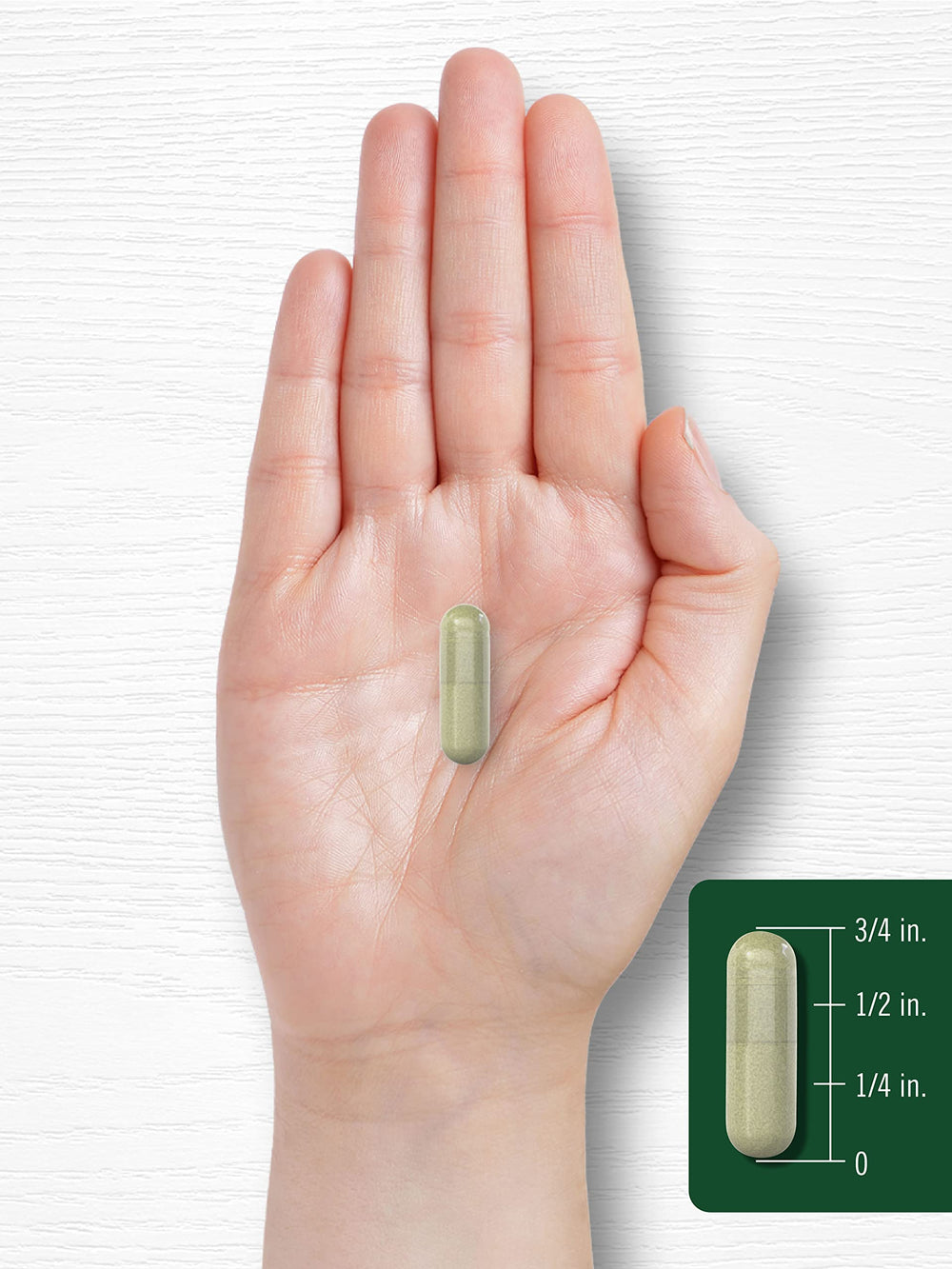 Close-up of Carlyle bottle packaging for daily wellness routine