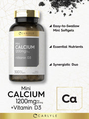 Carlyle Calcium 1200 mg daily-dose scene suggesting a simple daily routine.