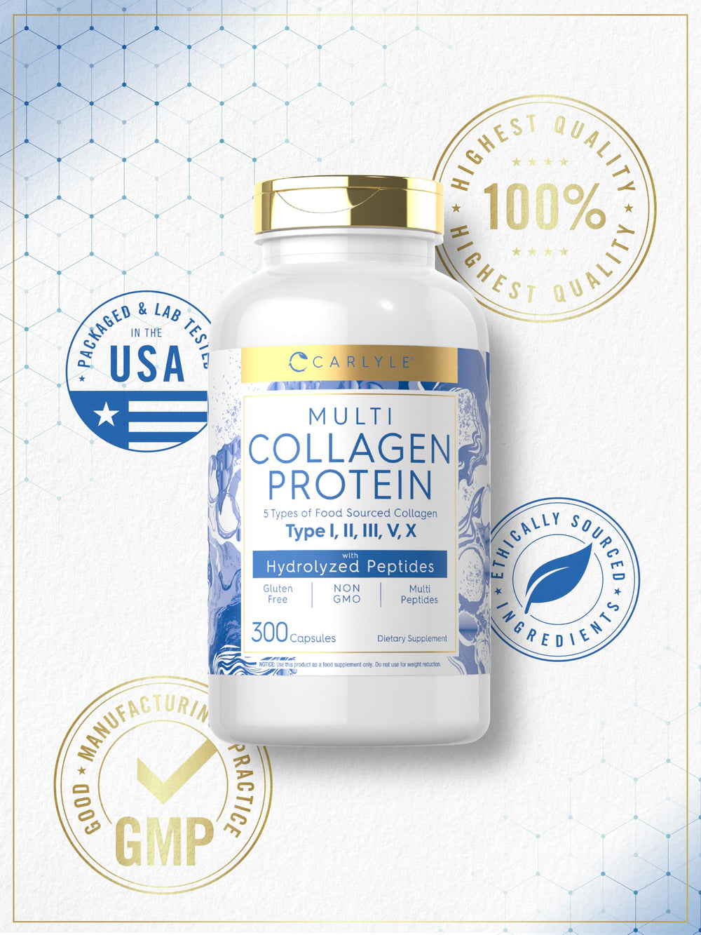 Carlyle capsules easy to swallow in daily routine.