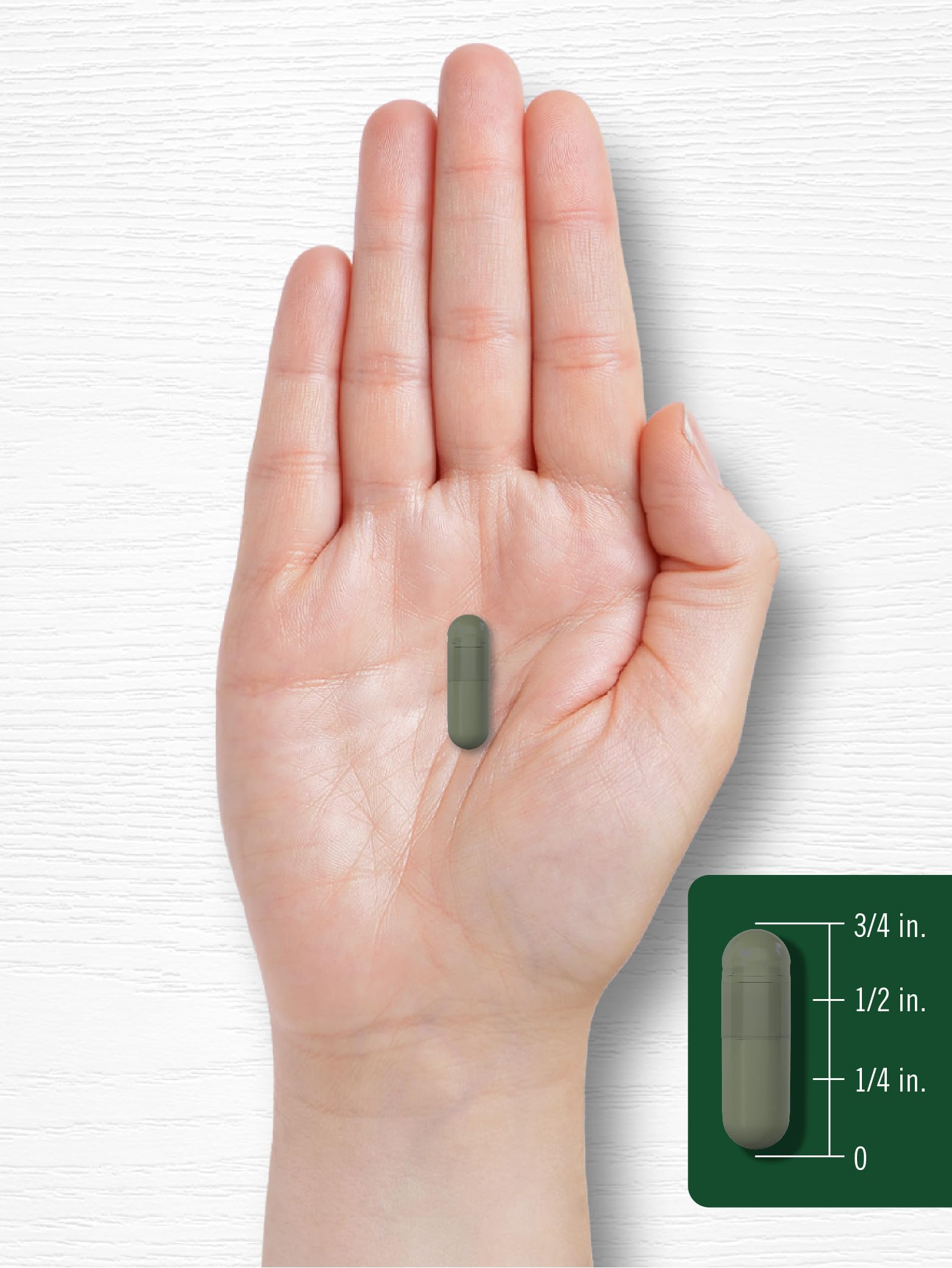 Carlyle Chlorophyll Pills lifestyle scene with fresh greens.