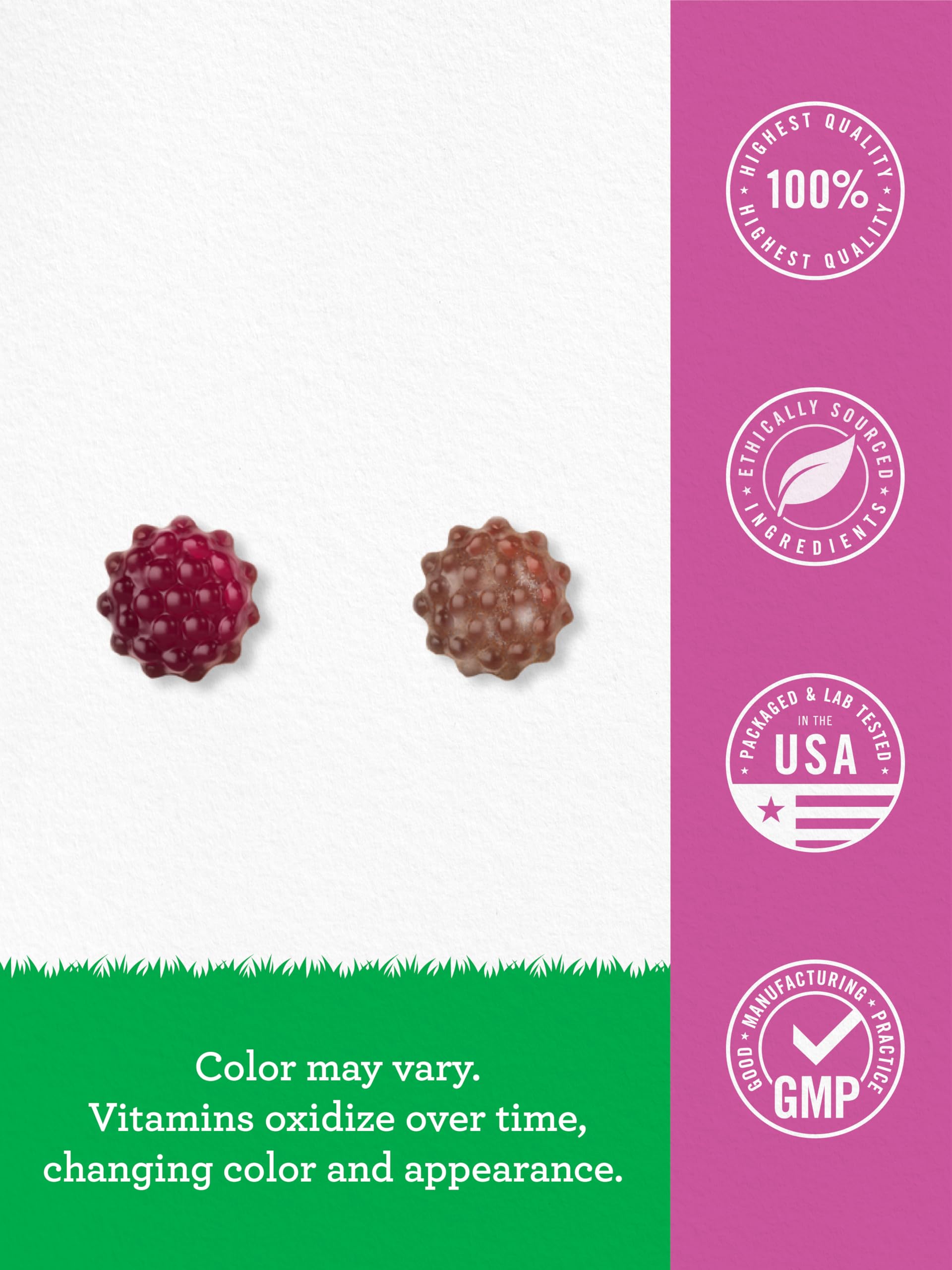 Carlyle Elderberry Gummies for Kids gluten-free status on packaging.