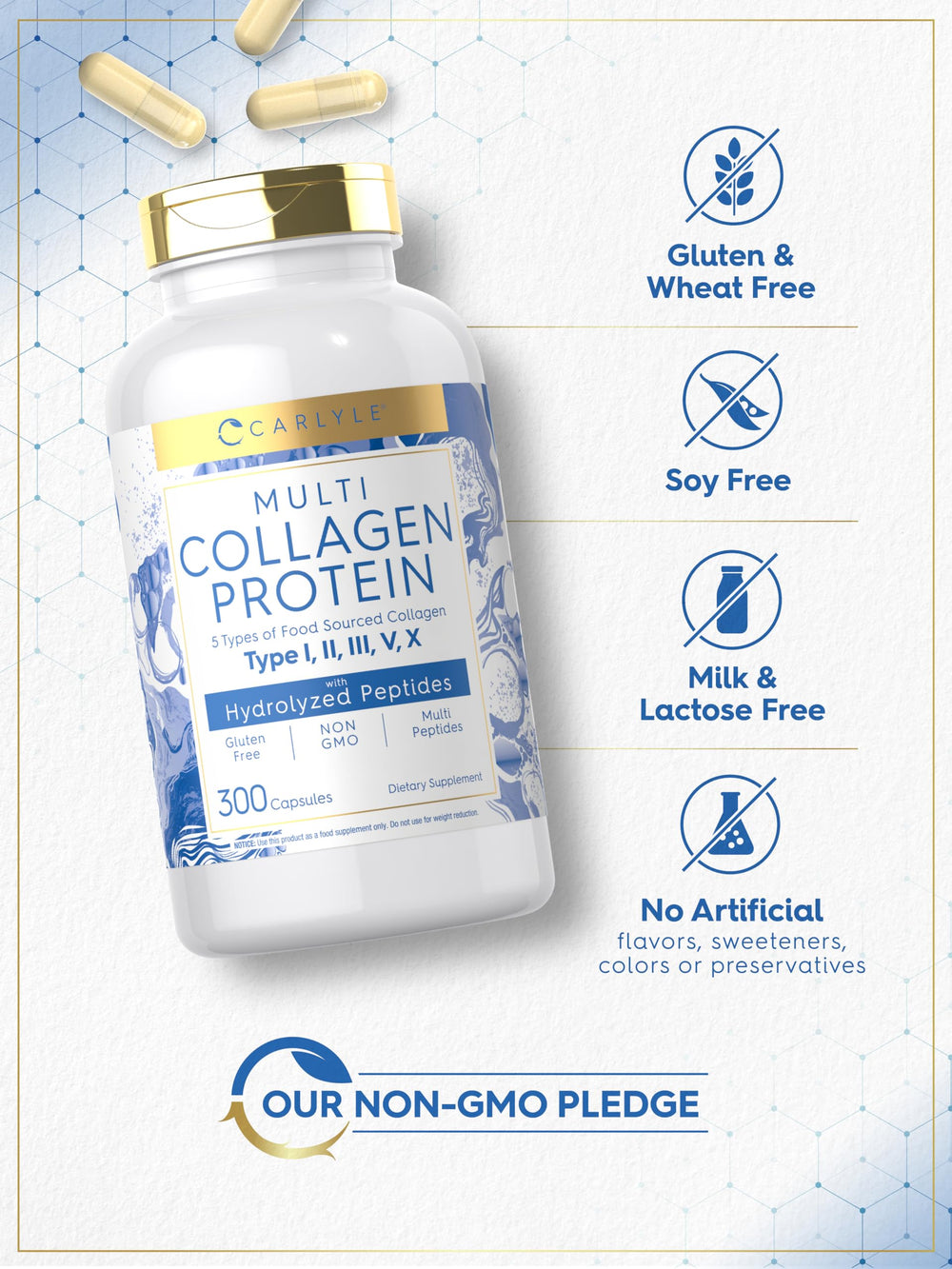 Carlyle keto-friendly capsules for low-carb routines.