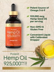 Carlyle Hemp Seed Oil seed close-up highlights natural omega fatty acids