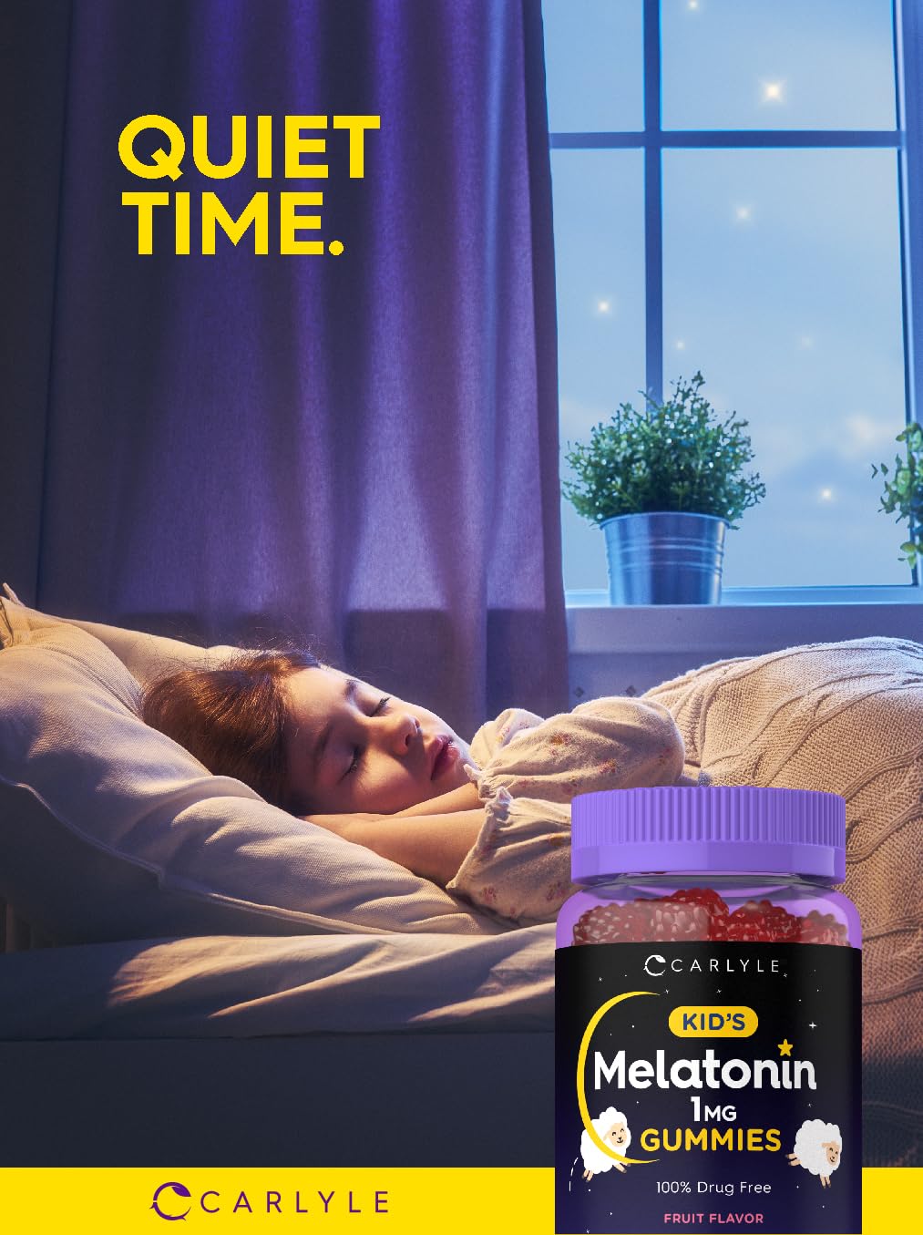 Carlyle Berry flavor aroma enhances nightly routine for kids