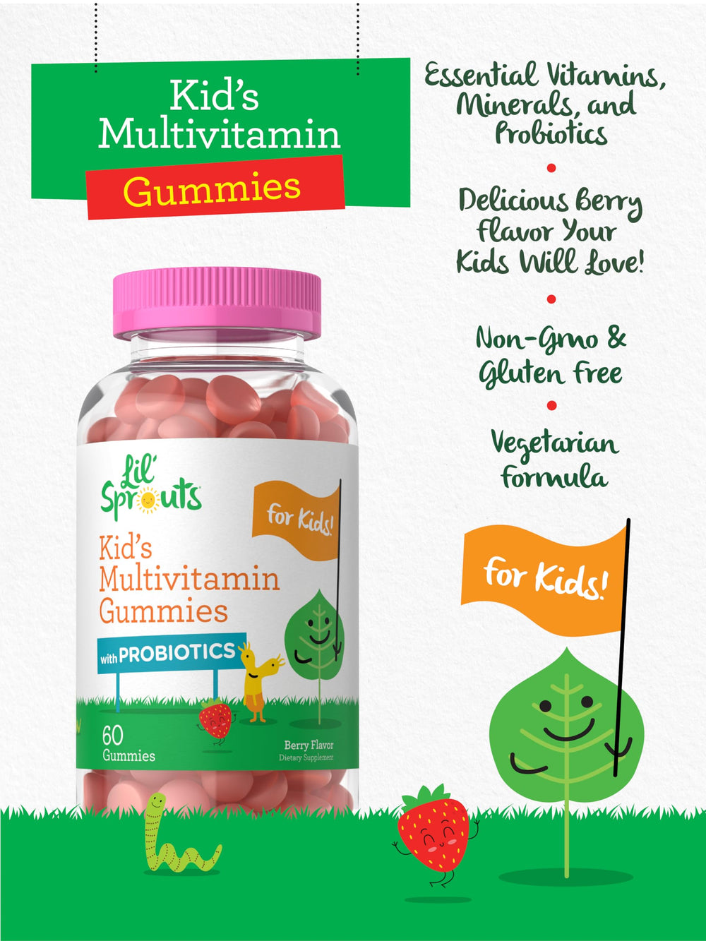 Carlyle label close-up shows vitamins and minerals for daily nutrition