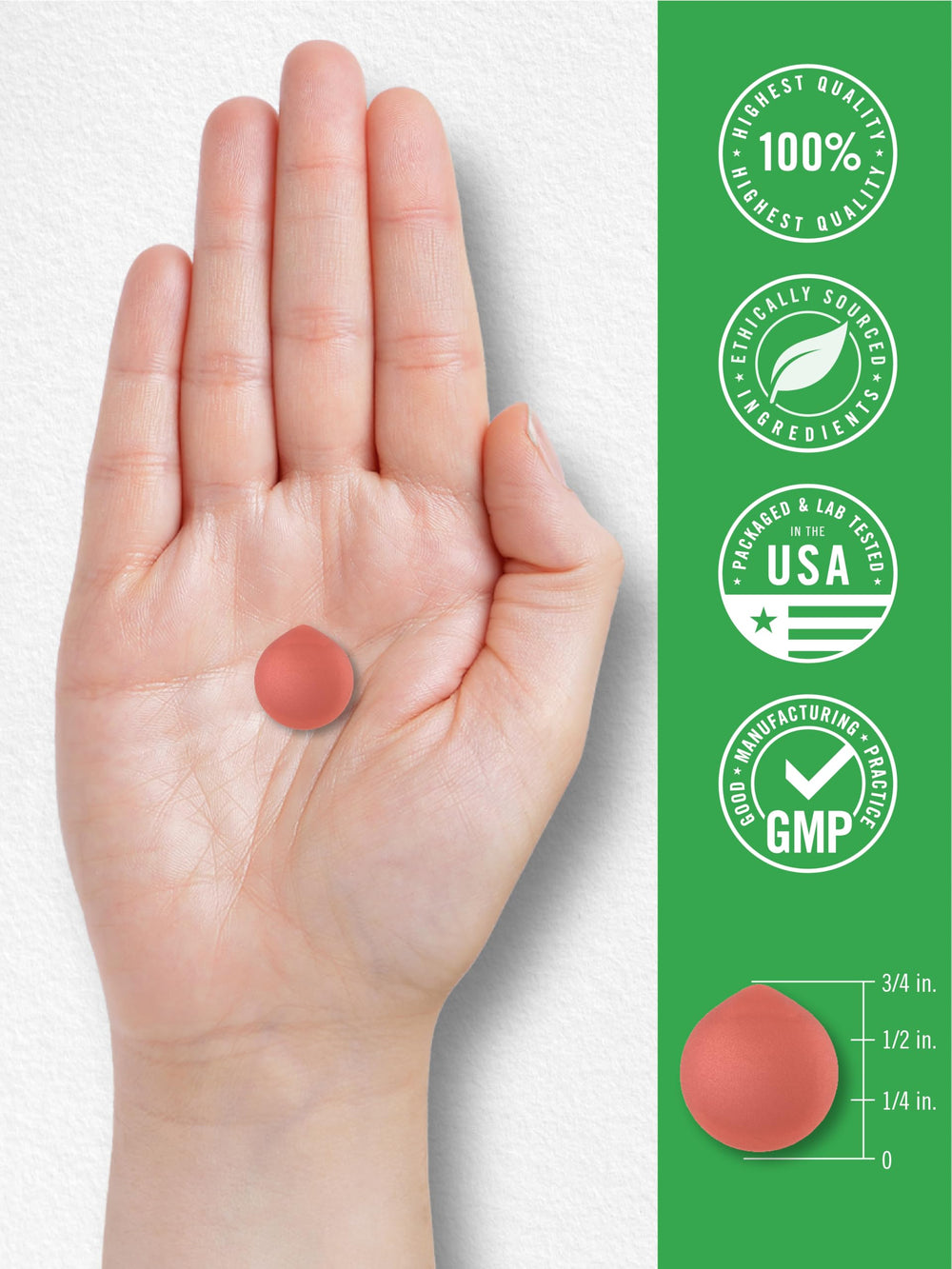 Carlyle Gummies pack shows vegetarian-friendly icon on pack