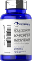 Capsules of Carlyle L-Methylfolate 15mg ready for daily use.