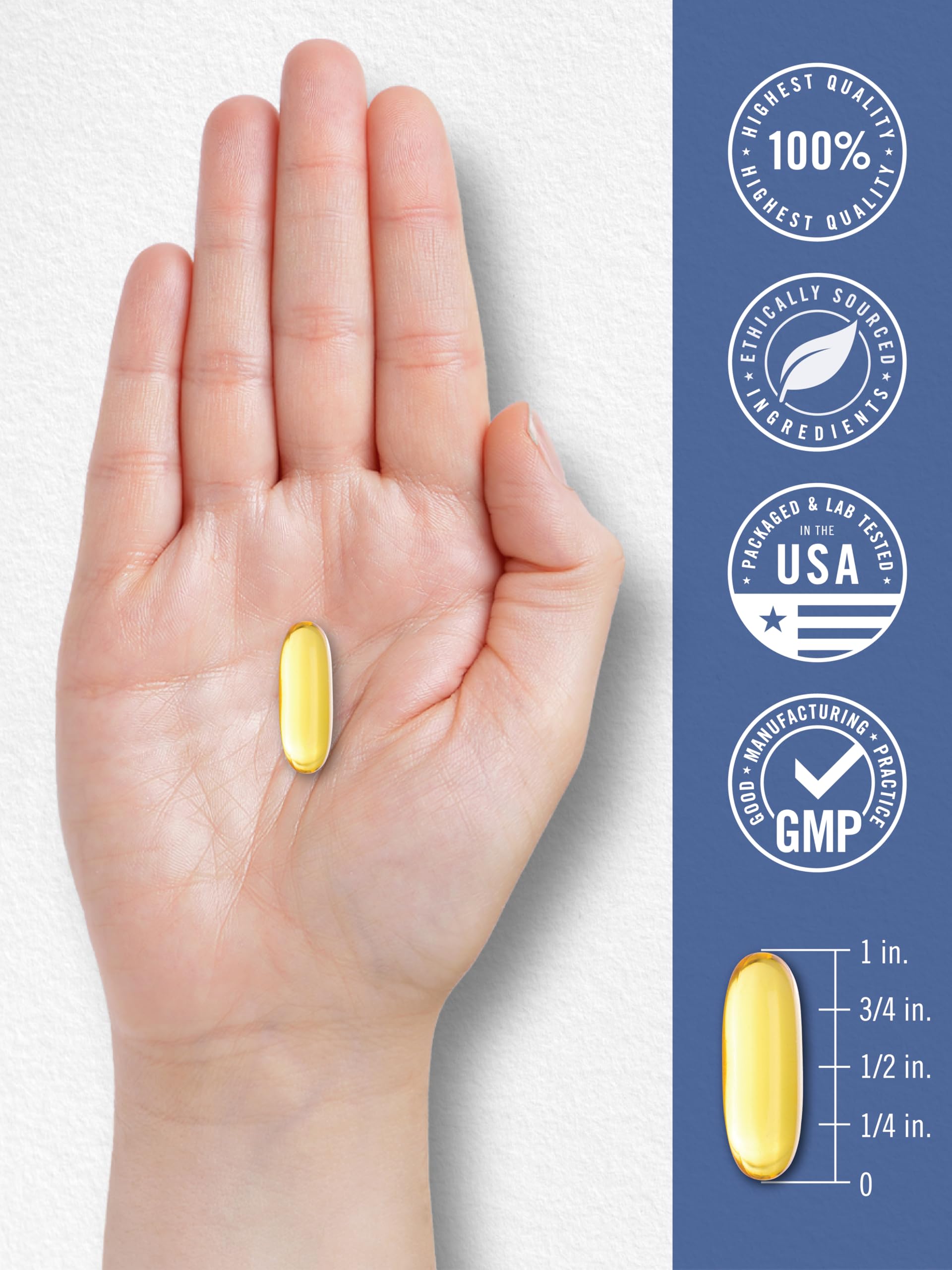 Carlyle lemon flavored odorless fish oil for pleasant daily ingestion