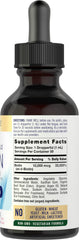 Dropper dispensing biotin drops for easy daily dosing