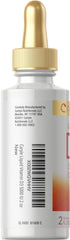 Carlyle Liquid D3 label details with ingredients and serving info.