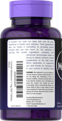 Carlyle Melatonin 1 mg tablets in packaging ready for nightly use.