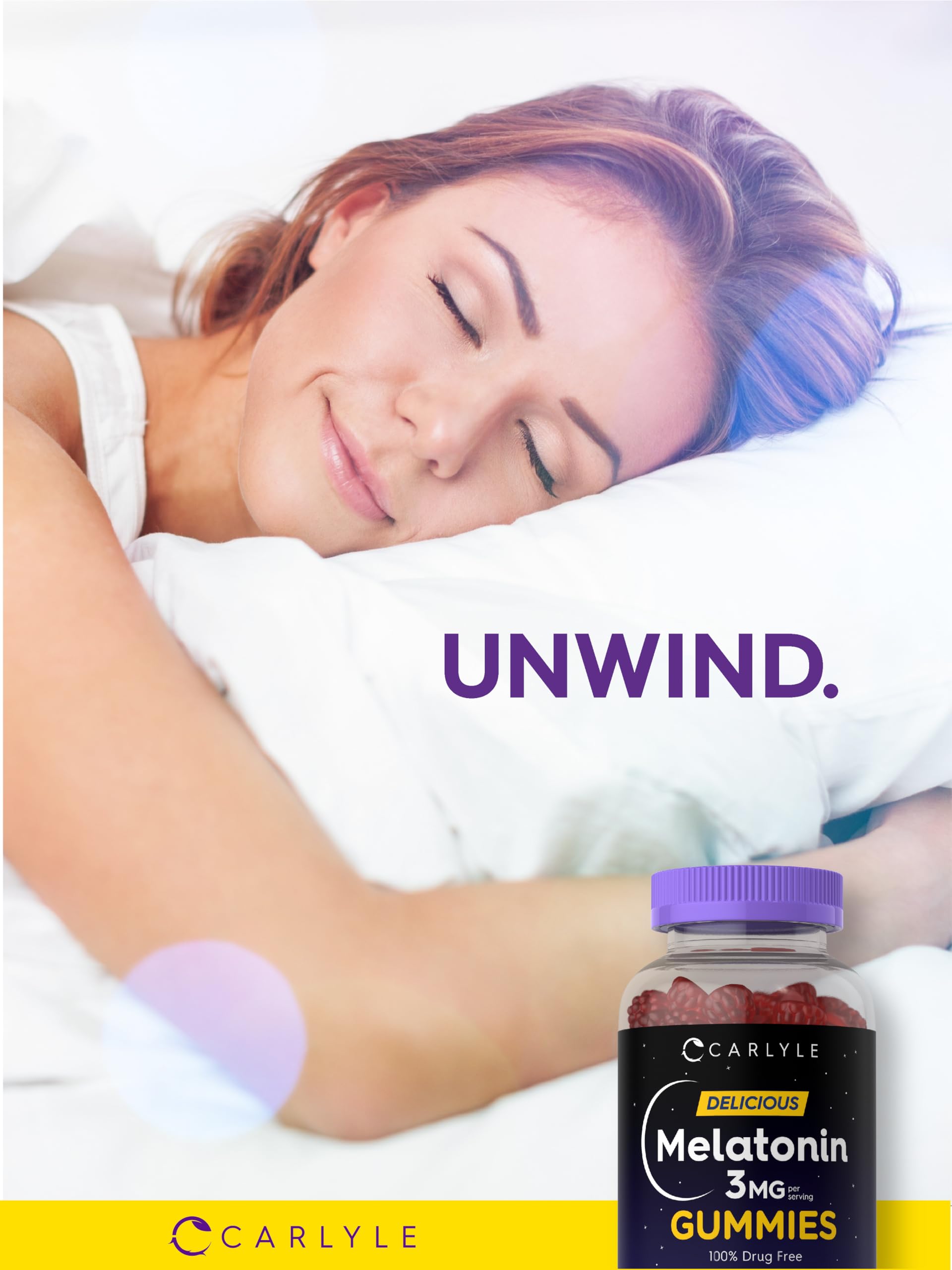 Carlyle Melatonin Gummies non-GMO assurance signals trusted quality