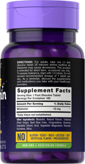 Carlyle Melatonin natural berry flavor enhances nightly use.