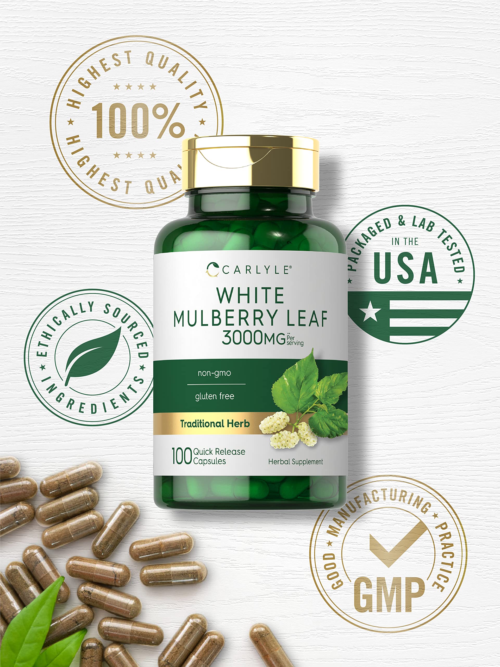 Carlyle Mulberry Leaf Extract non-GMO confirmation supports ingredient transparency.
