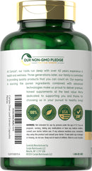 Carlyle Olive Leaf Extract label highlights gluten-free and non-GMO formulation