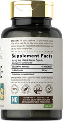 Carlyle Ox Bile capsules closeup highlights quick-release design.