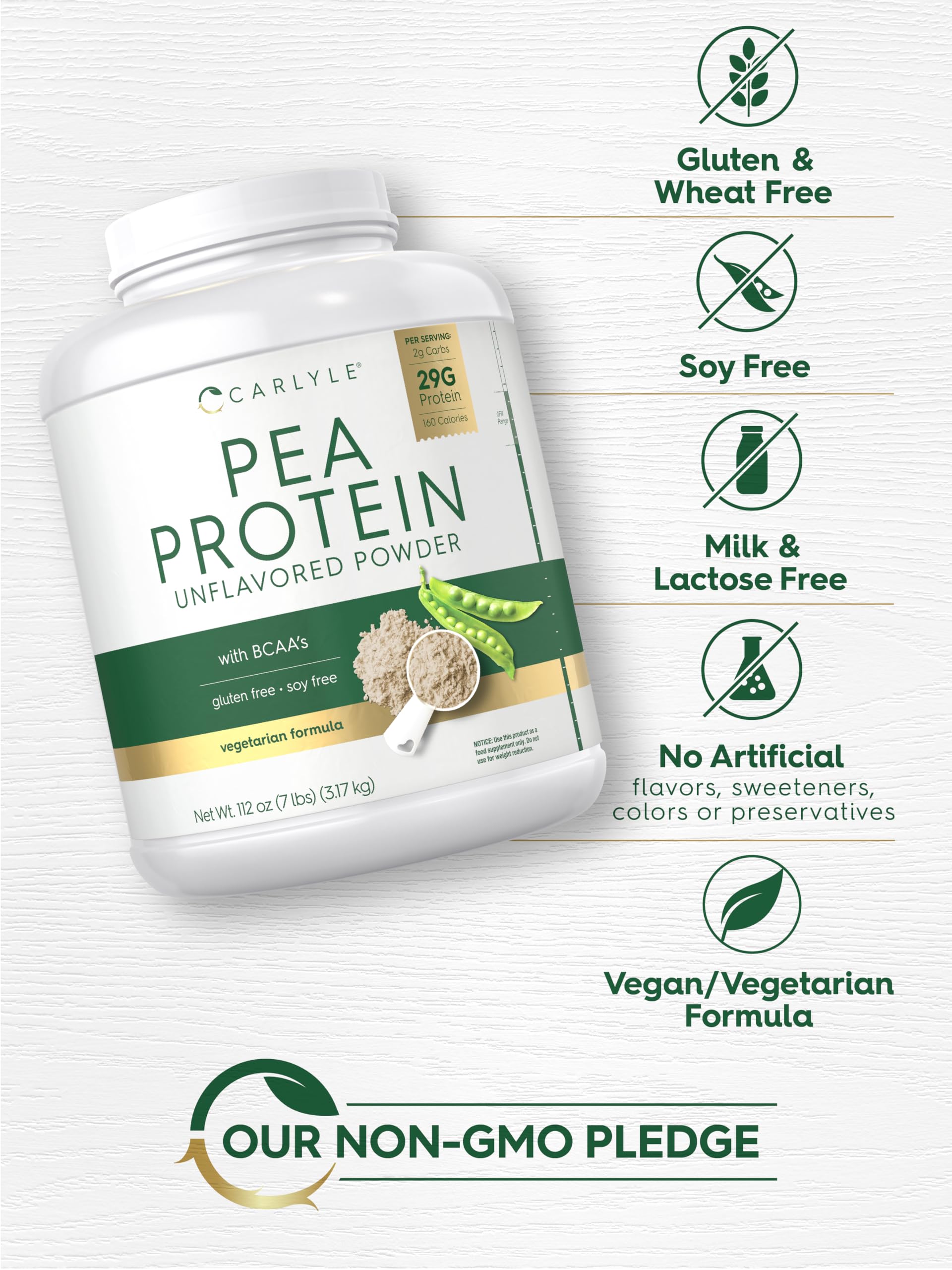 Carlyle Pea Protein Powder baking use demonstrates versatile ingredient.