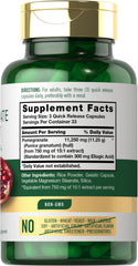 Carlyle Pomegranate Extract capsules ready for on-the-go daily support.