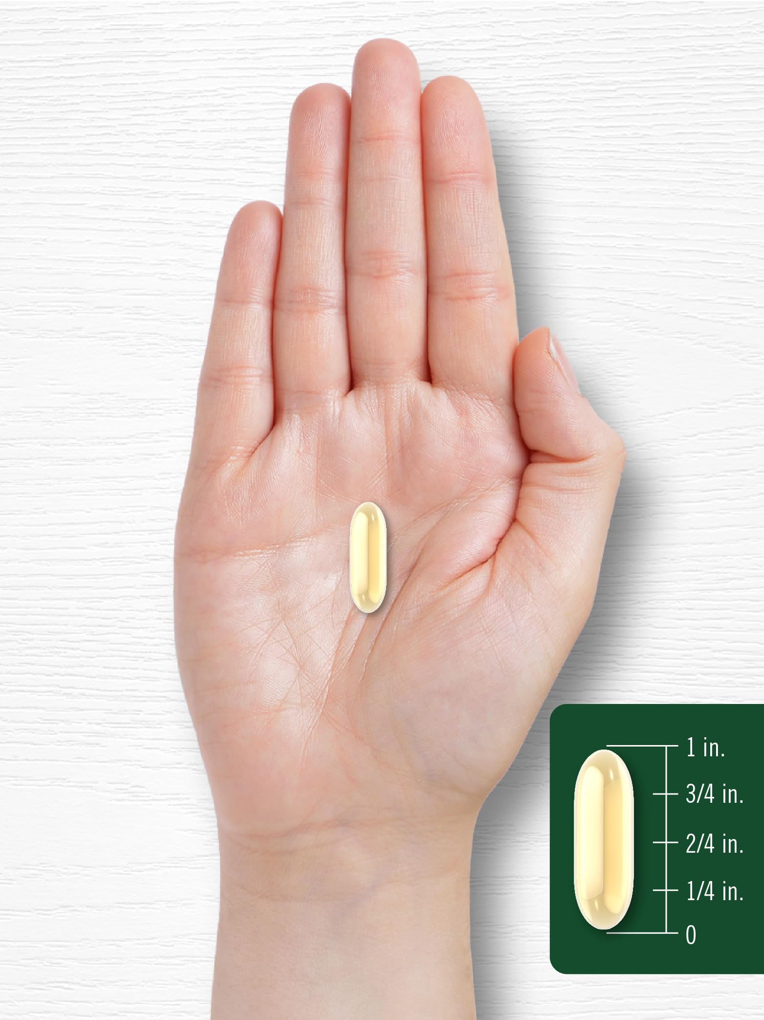 Carlyle evening primrose oil softgel interior view shows clear contents.