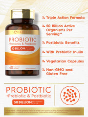 Carlyle Probiotic label close-up highlighting quality
