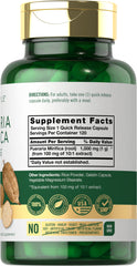 Back view of Carlyle Pueraria Mirifica bottle with ingredients and dosage information.