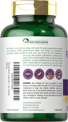 Carlyle Resveratrol Complex label closeup, gluten-free non-GMO assurance