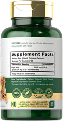 Carlyle Royal Jelly capsules close-up highlighting quick-release delivery