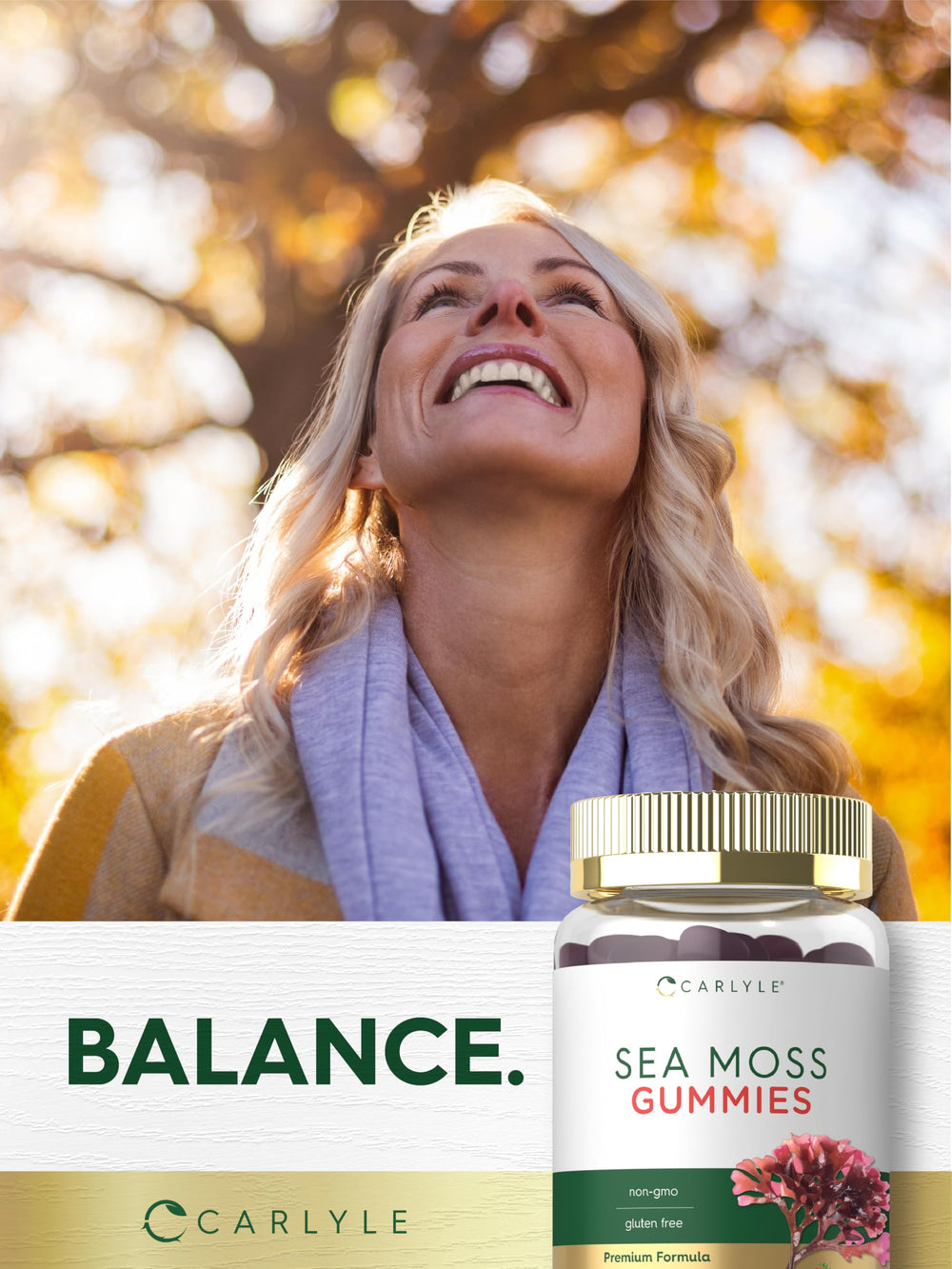 Carlyle Sea Moss Gummies chewy texture close-up
