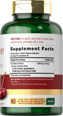 Close-up of Carlyle Tart Cherry Capsules quick-release coating for fast absorption